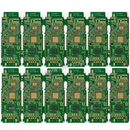 6L HDI PCB 4G收發模塊