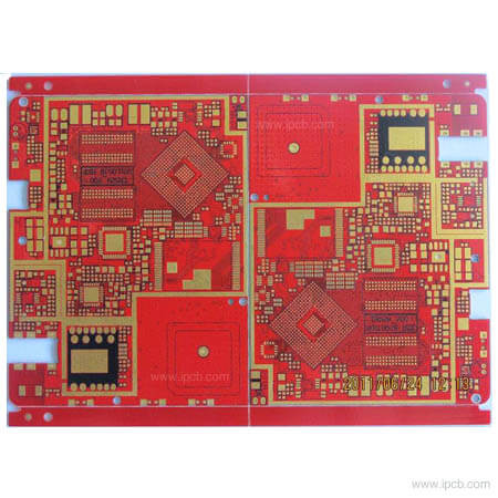 10層紅色PCB